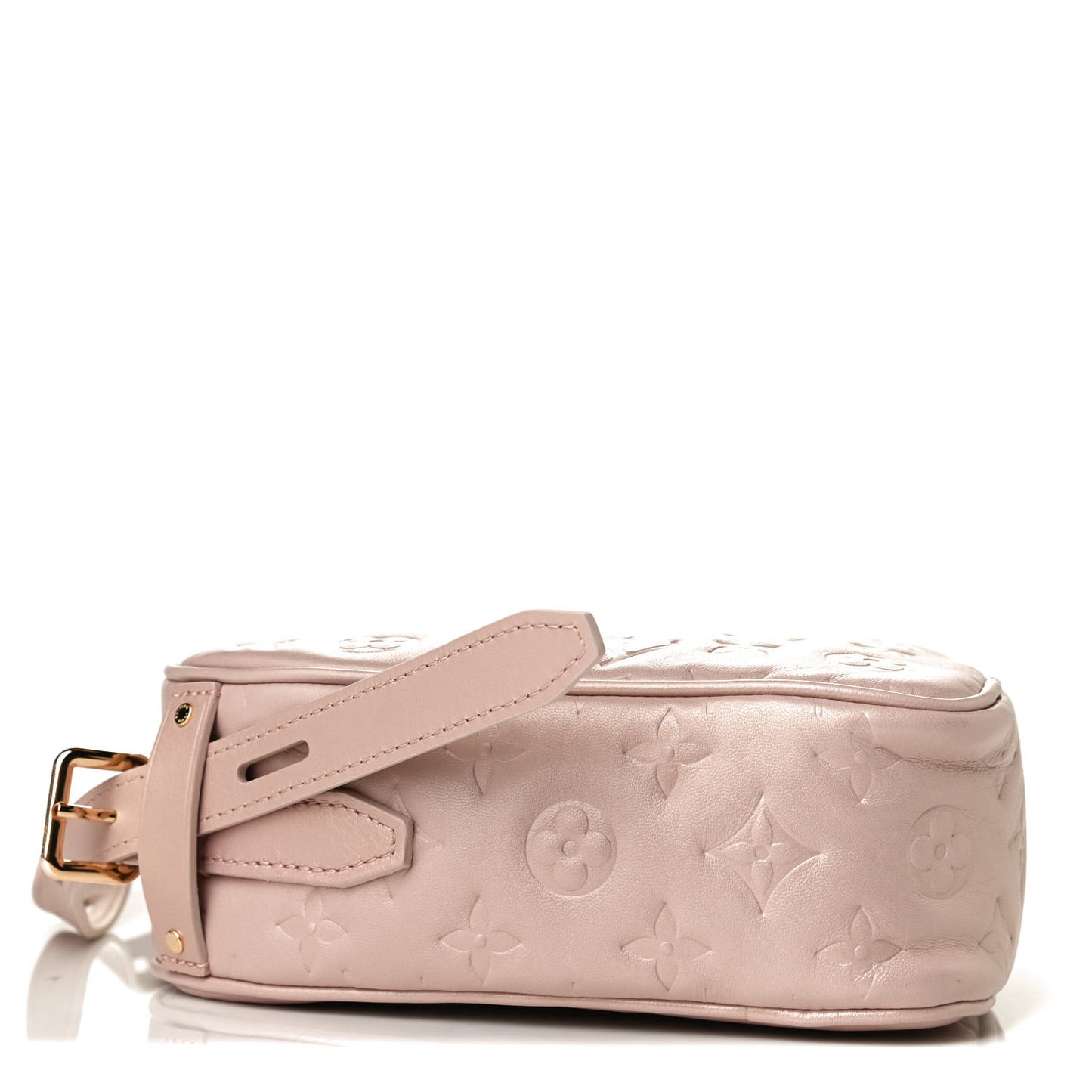 Lambskin Embossed Monogram Fall In Love Sac Coeur Light Pink