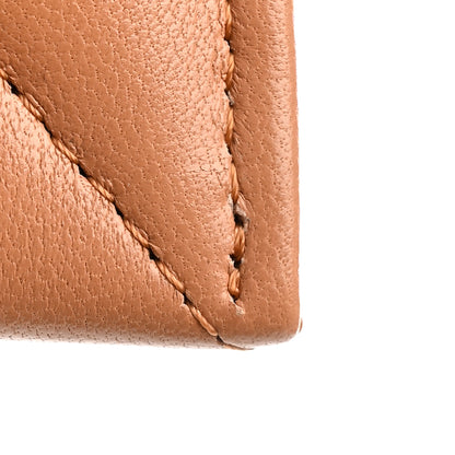 Chanel Lambskin Quilted Chanel 19 Card Holder Brown 12 of 18
