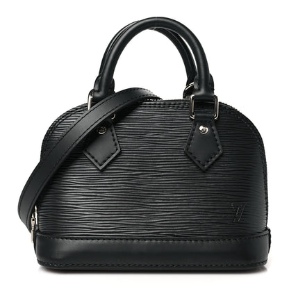 Louis Vuitton Epi Alma Nano Black 1 of 10
