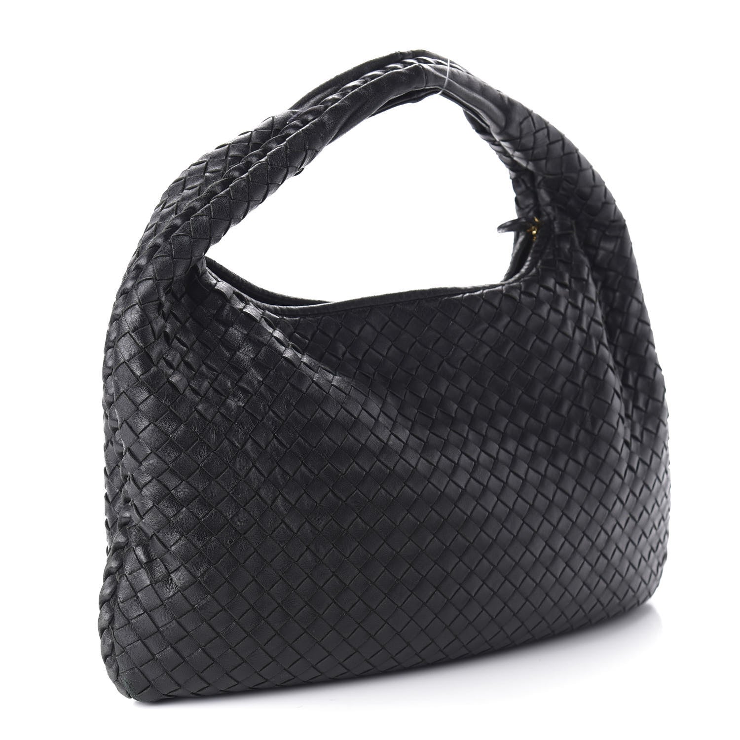 Bottega Veneta Nappa Intrecciato Large Veneta Hobo Black 3 of 9