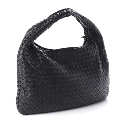 Bottega Veneta Nappa Intrecciato Large Veneta Hobo Black 3 of 9