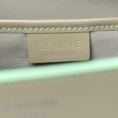 Celine Satin Calfskin Nano Debossed Luggage Light Khaki 8 of 11