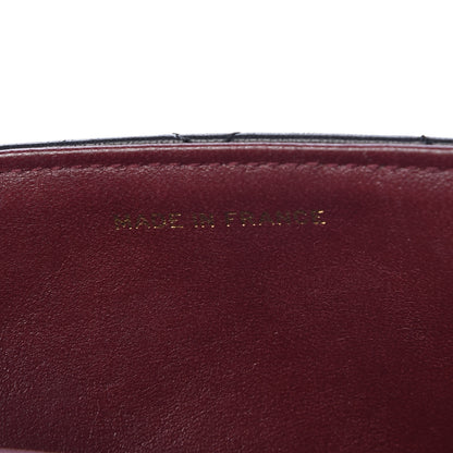 Chanel Lambskin Quilted Mini Square Flap Bag Black 7 of 14