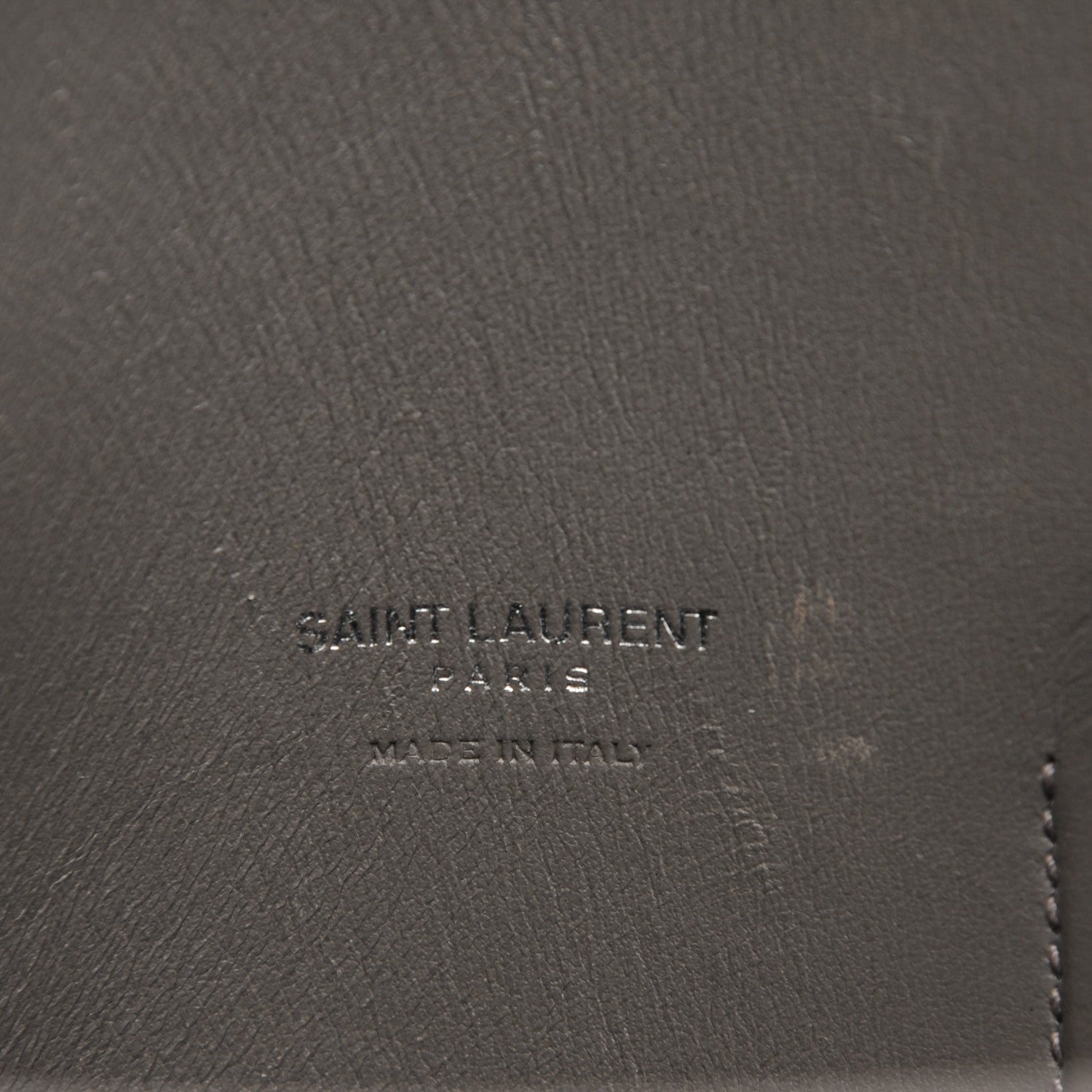 Saint Laurent Grained Calfskin Small Sac De Jour Fog 6 of 13