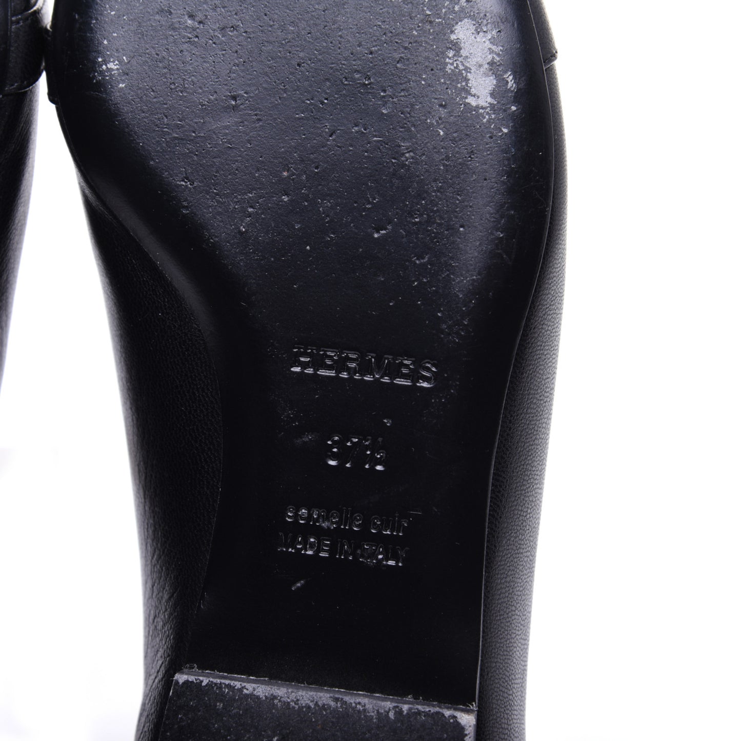 Goatskin Bilbao Ballerina Flats 37.5 Black
