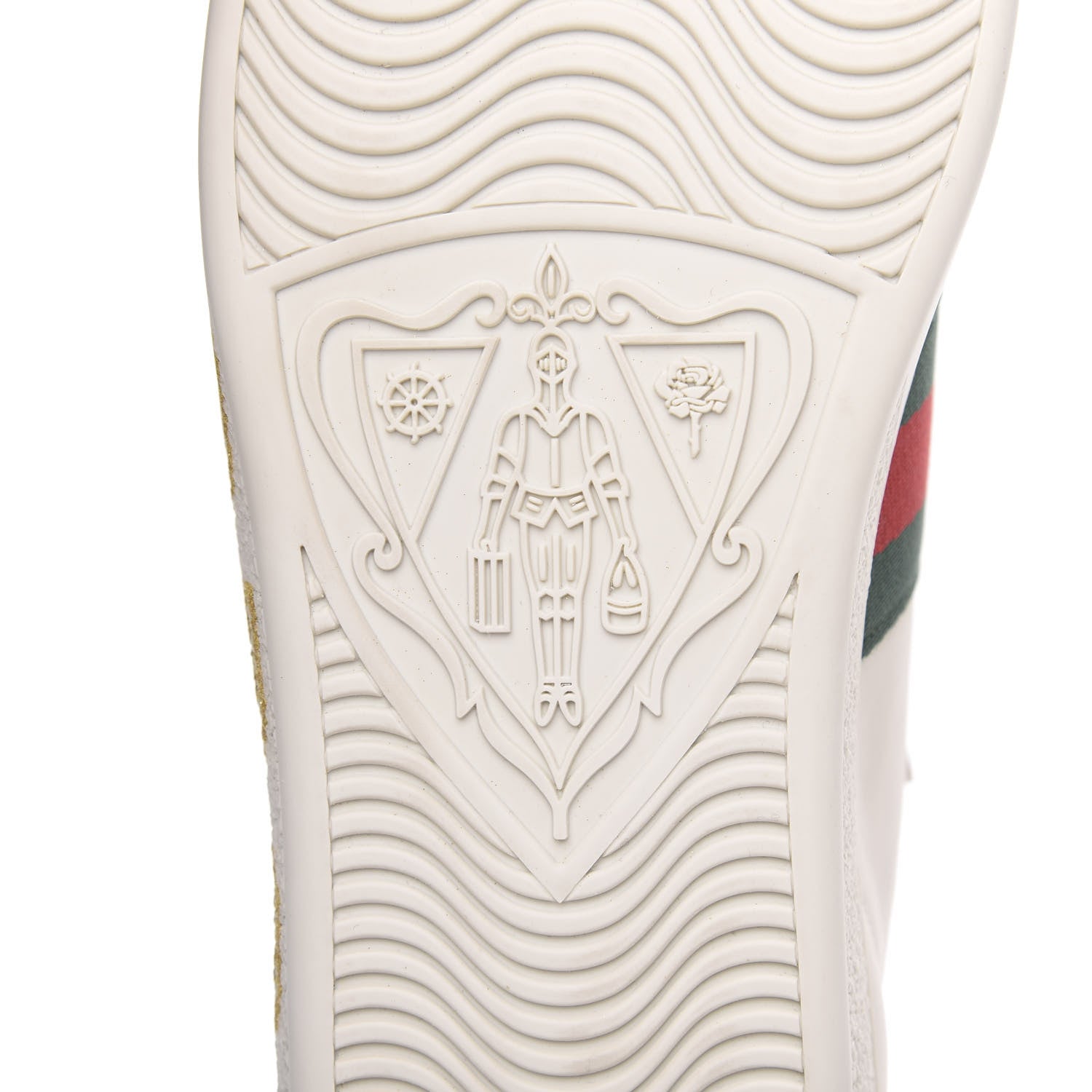 Gucci X SEGA Calfskin Ayers Web Guccy Womens Ace Sneakers 39 White 7 of 10