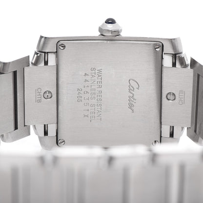 Cartier Stainless Steel 25mm Tank Francaise Quartz Watch 5 of 6