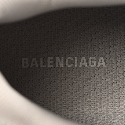 Balenciaga Microfiber Strass Embellished Womens Triple S Sneakers 39 Light Grey 7 of 14