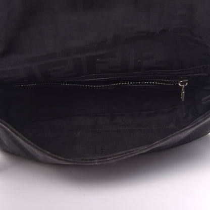 Fendi Nylon Zucca Baguette Black 6 of 10