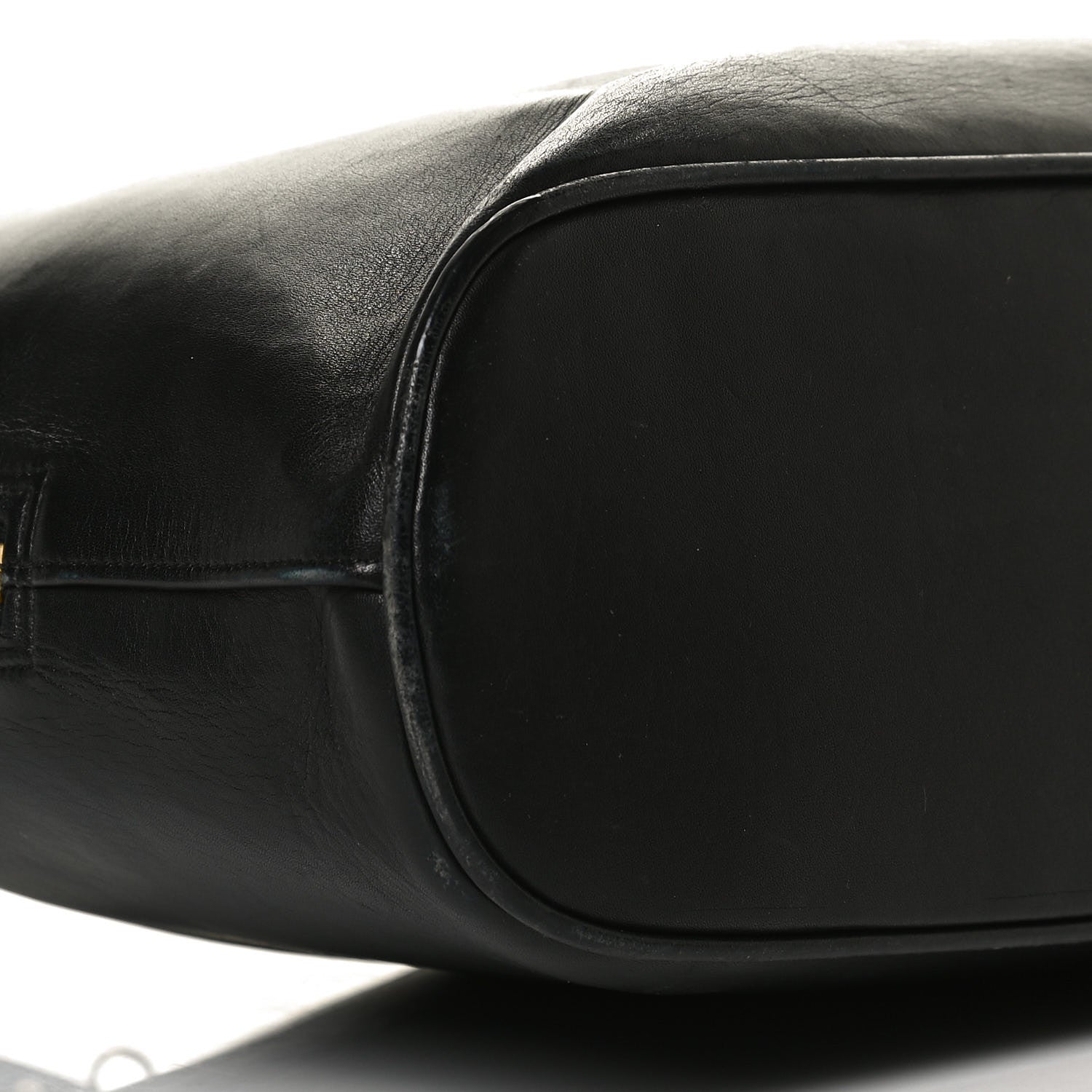 Chanel Lambskin CC Stitched Tote Black 18 of 36