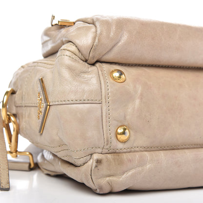 Prada Vitello Shine Bauletto Cammeo 6 of 10