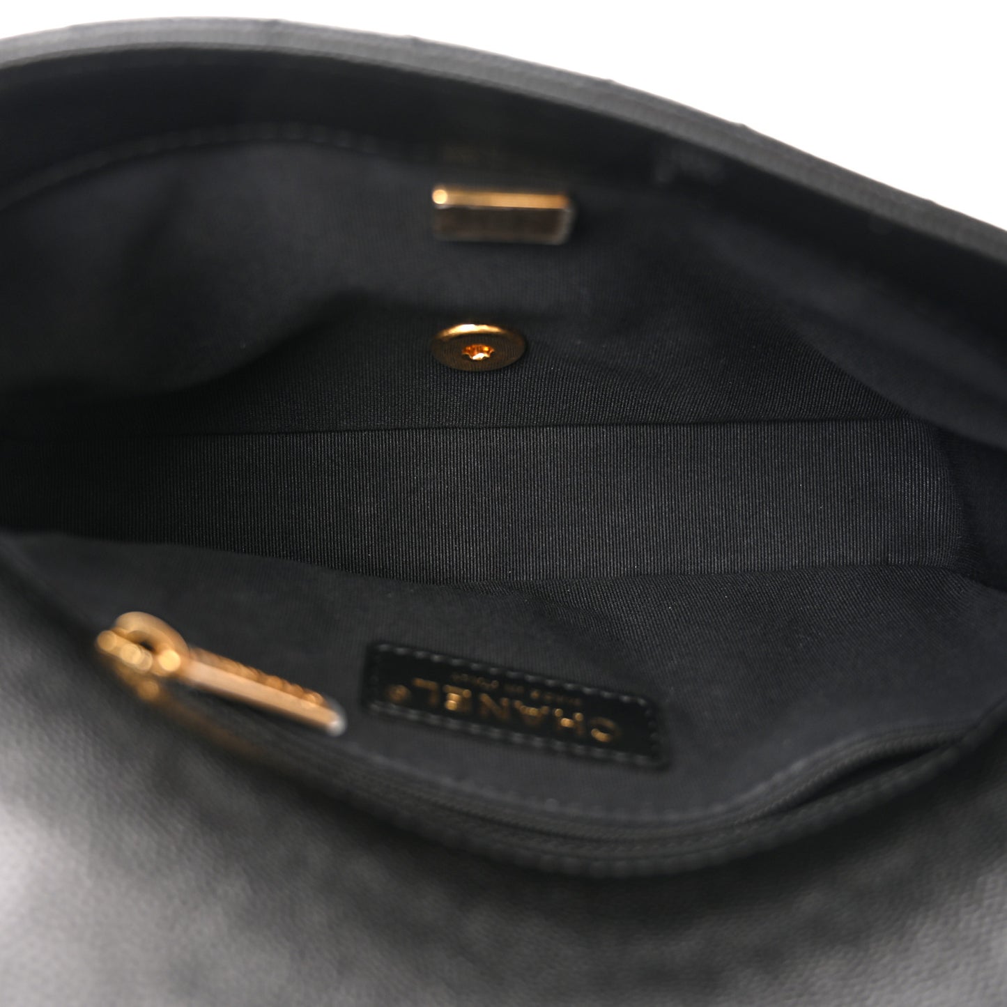 Caviar Quilted Mini CC You Flap Black