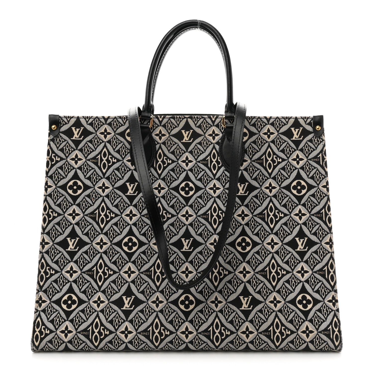 Louis Vuitton Jacquard Since 1854 Onthego GM Grey 1 of 10