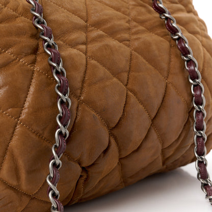 Chanel Iridescent Calfskin Small In The Mix Tote Light Brown 11 of 12