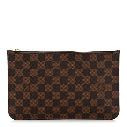 Louis Vuitton Damier Ebene Neverfull MM GM Pochette 1 of 8