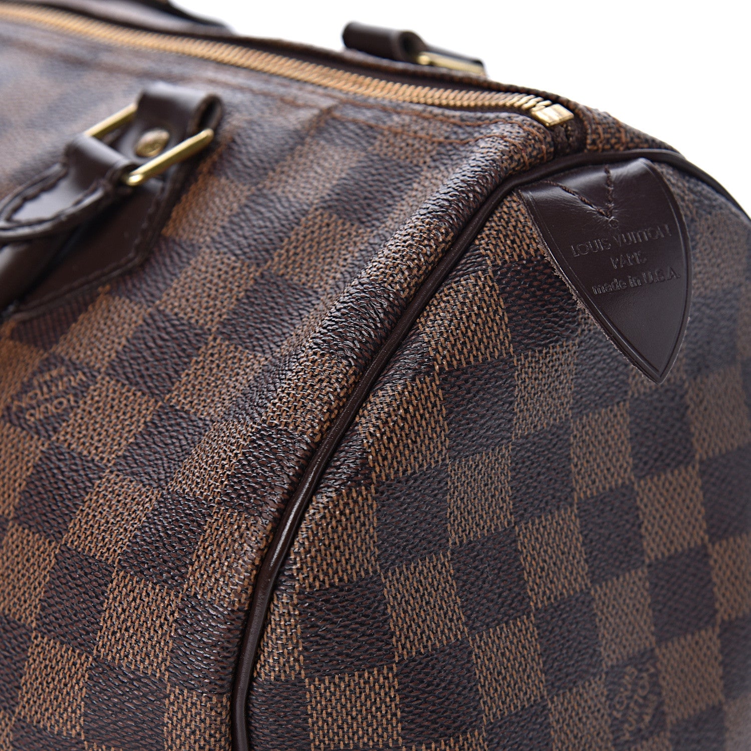 Louis Vuitton Damier Ebene Speedy 30 21 of 24