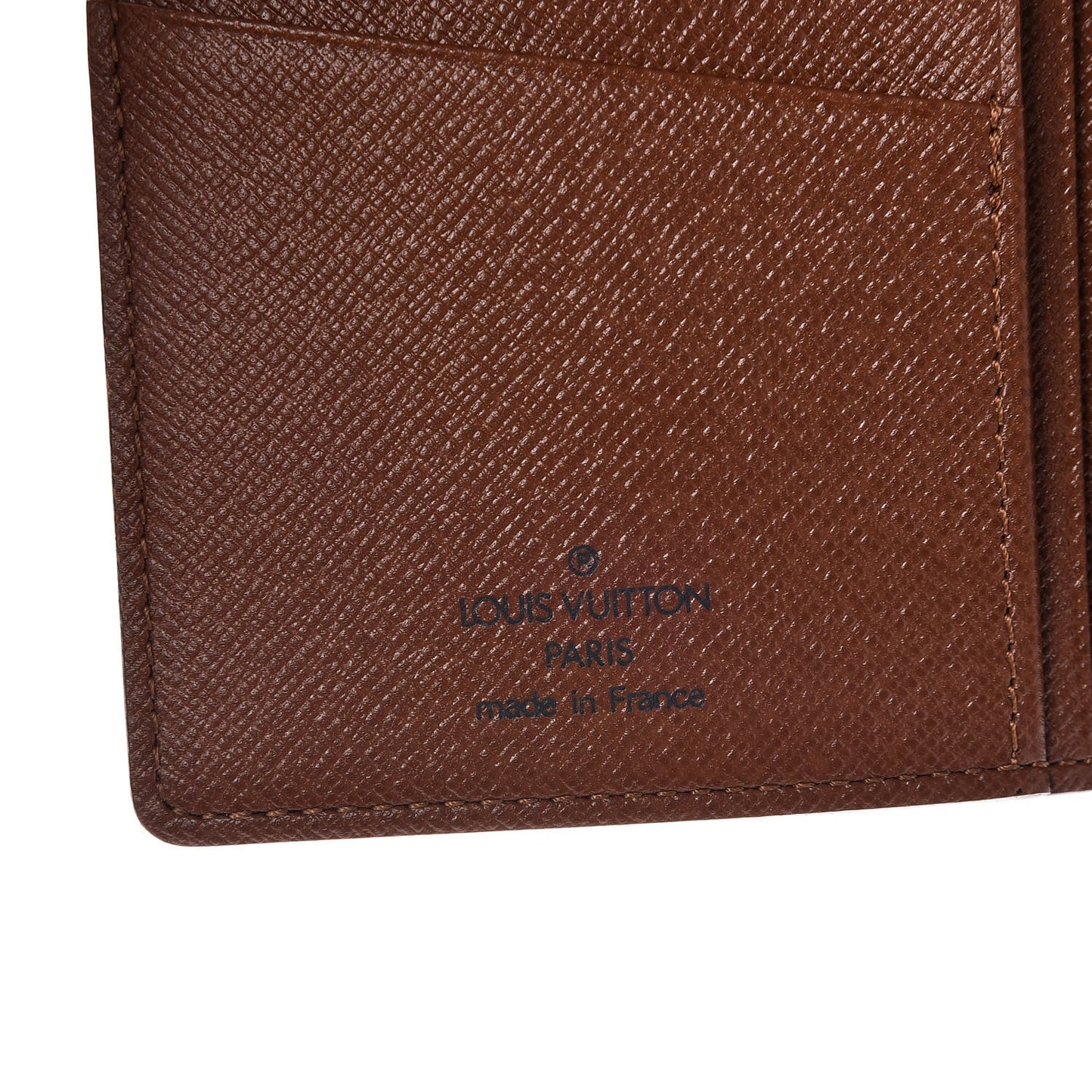 Monogram Porte Valeurs Checkbook Wallet