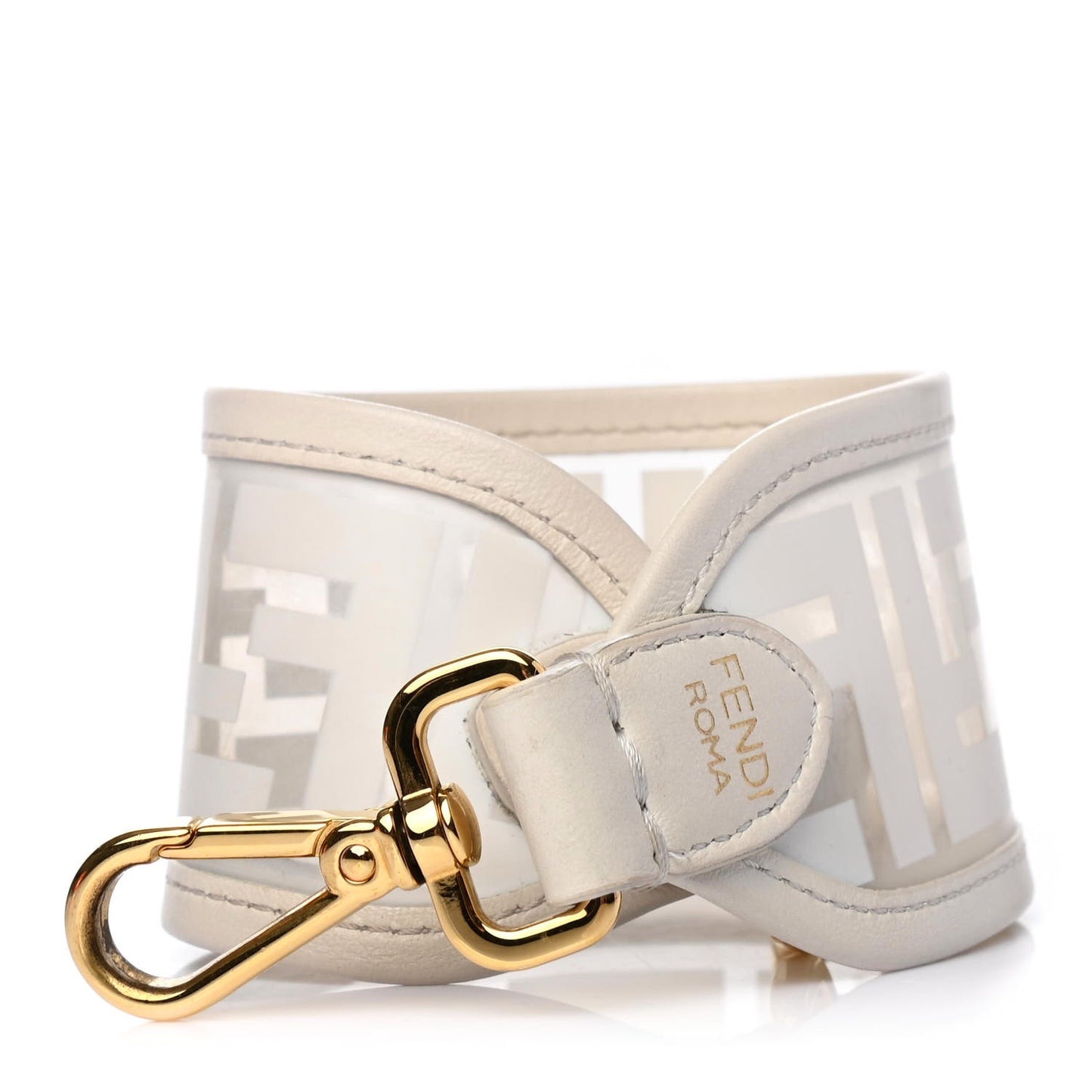 TPU FF Calfskin Mini Strap You White