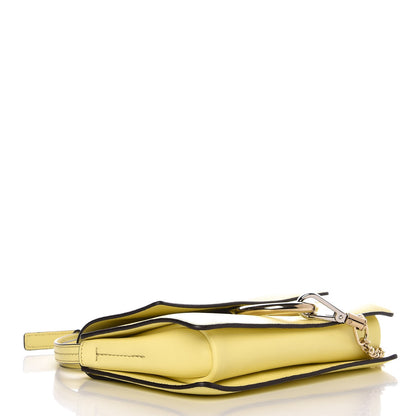 Chloe Suede Calfskin Small Faye Shoulder Bag Lemonade 4 of 6