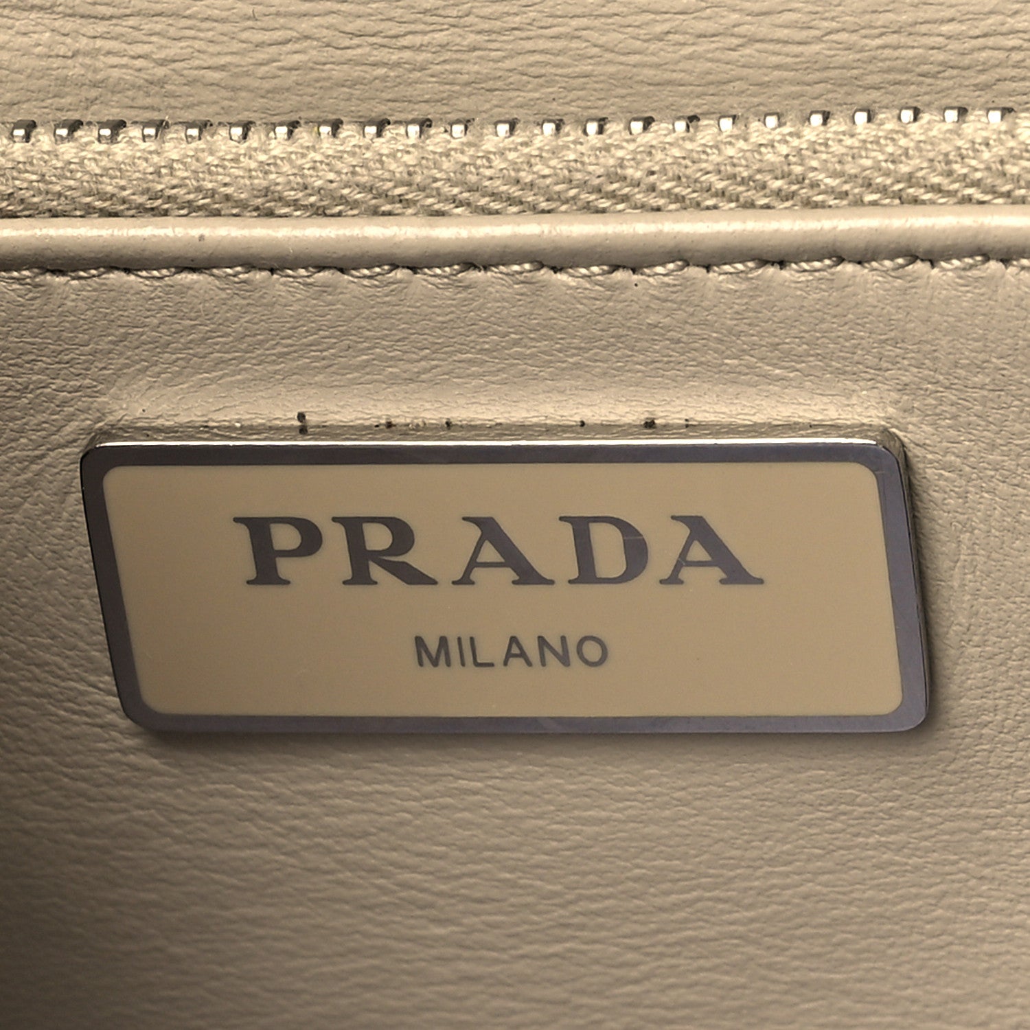 Prada Re-Nylon Spazzolato Double Pocket Buckle Shoulder Bag Deserto 11 of 15