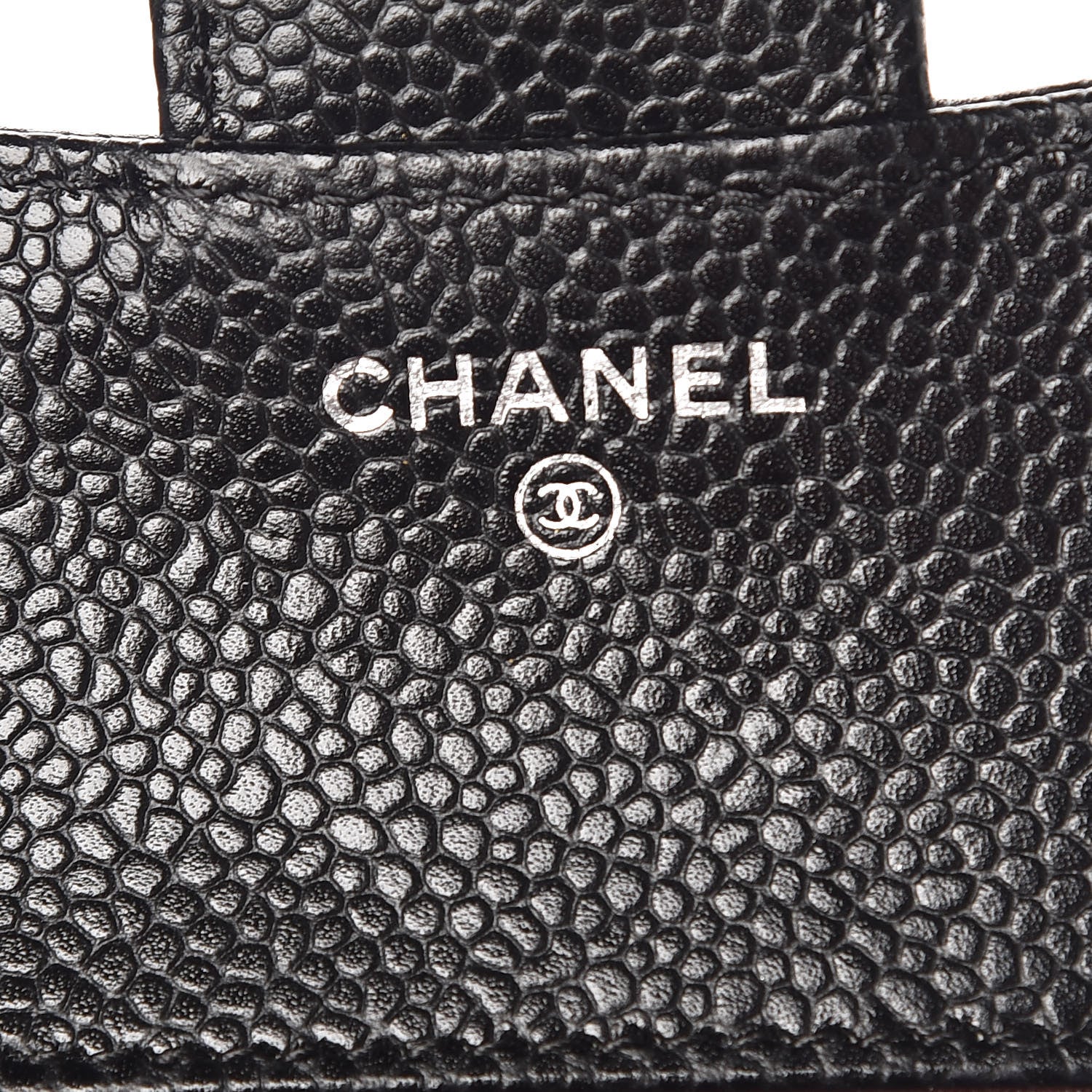 Chanel Caviar Quilted Compact Flap Wallet Black 6 of 9