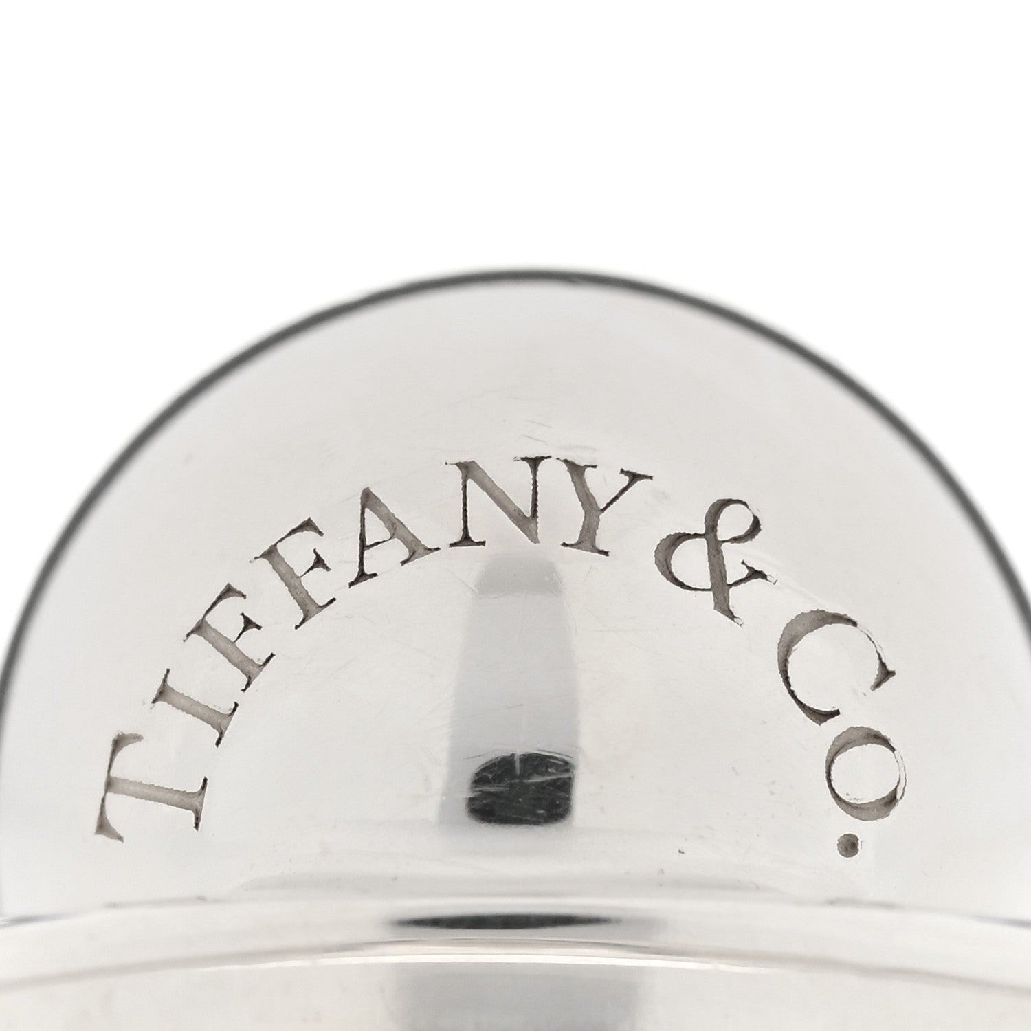 Tiffany Sterling Silver 12mm HardWear Ball Ring 57 8 5 of 6