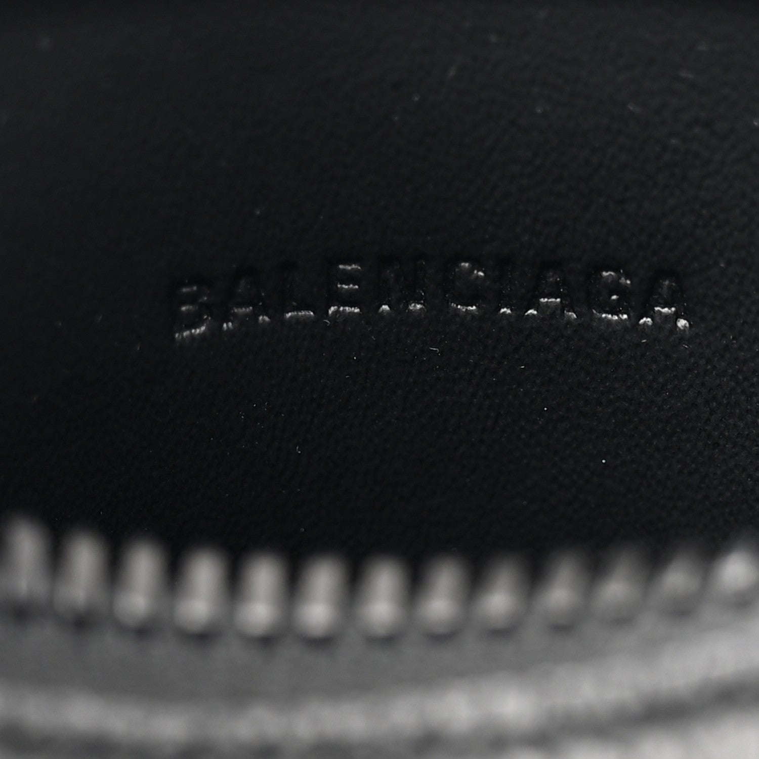 Balenciaga Calfskin Hourglass Phone Holder Bag Black 6 of 9
