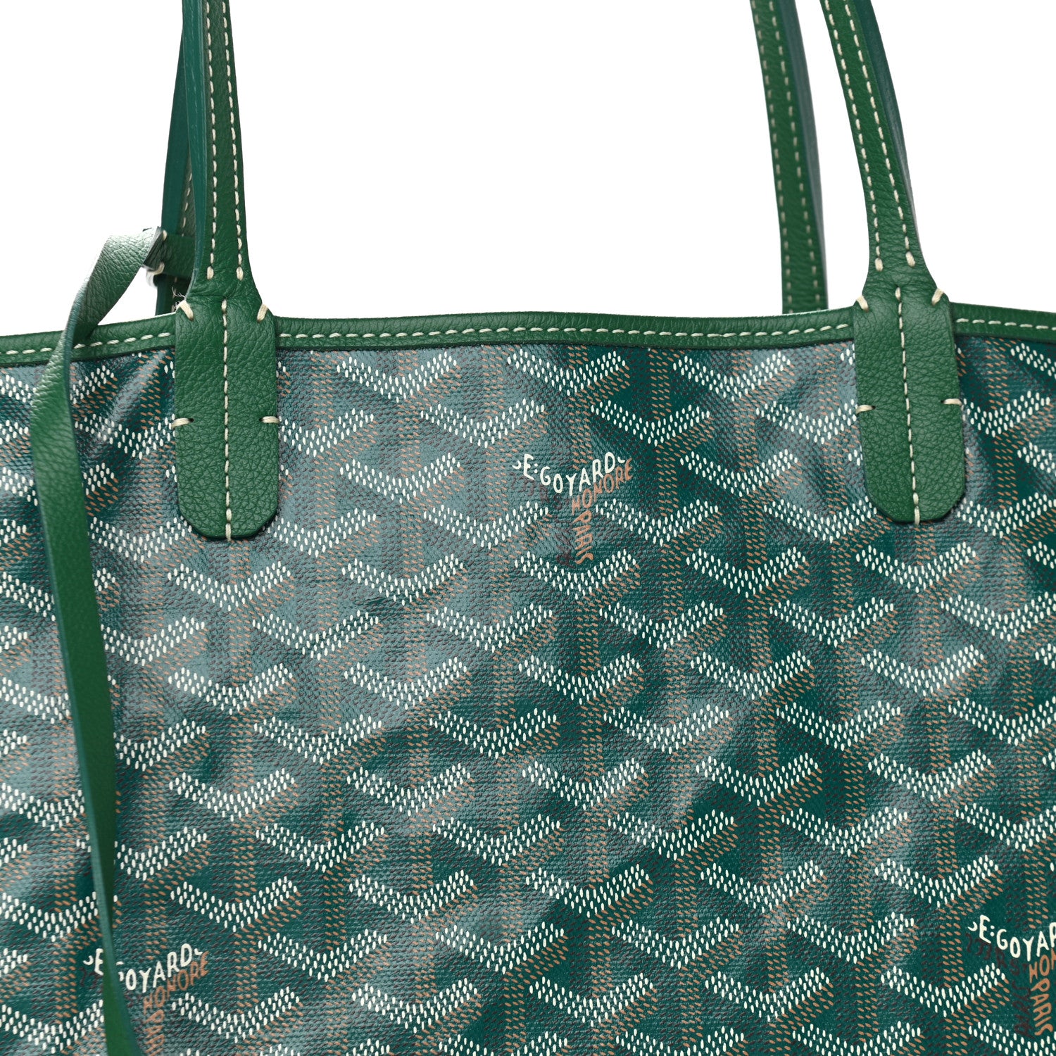 Goyard Goyardine Saint Louis PM Green 8 of 11