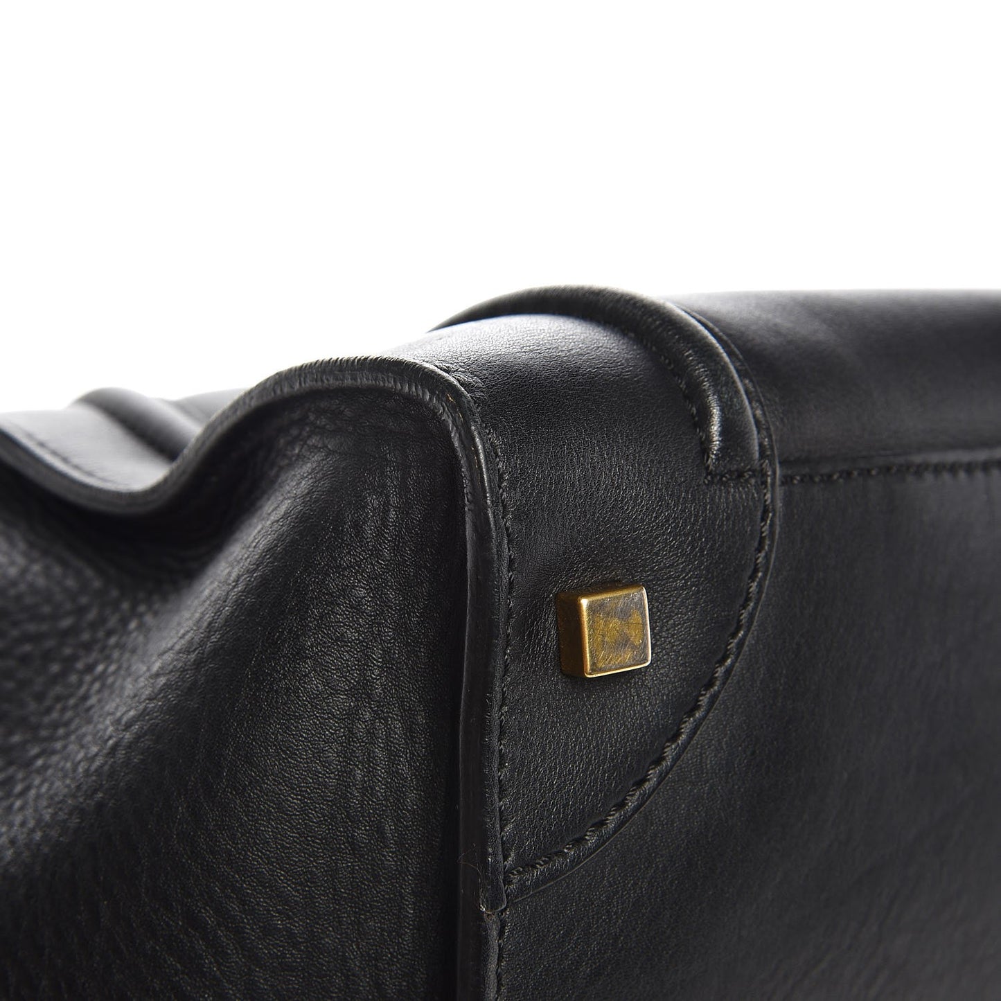 Smooth Calfskin Mini Luggage Black
