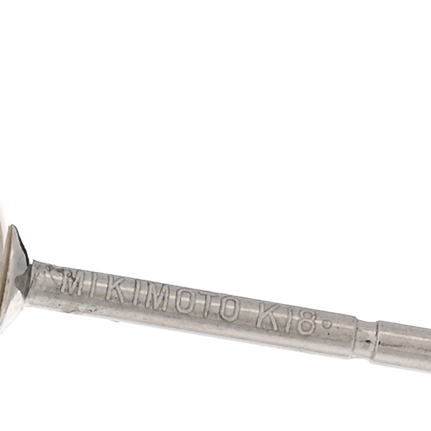 18K White Gold 6-6.5mm Akoya Pearl Stud Earrings