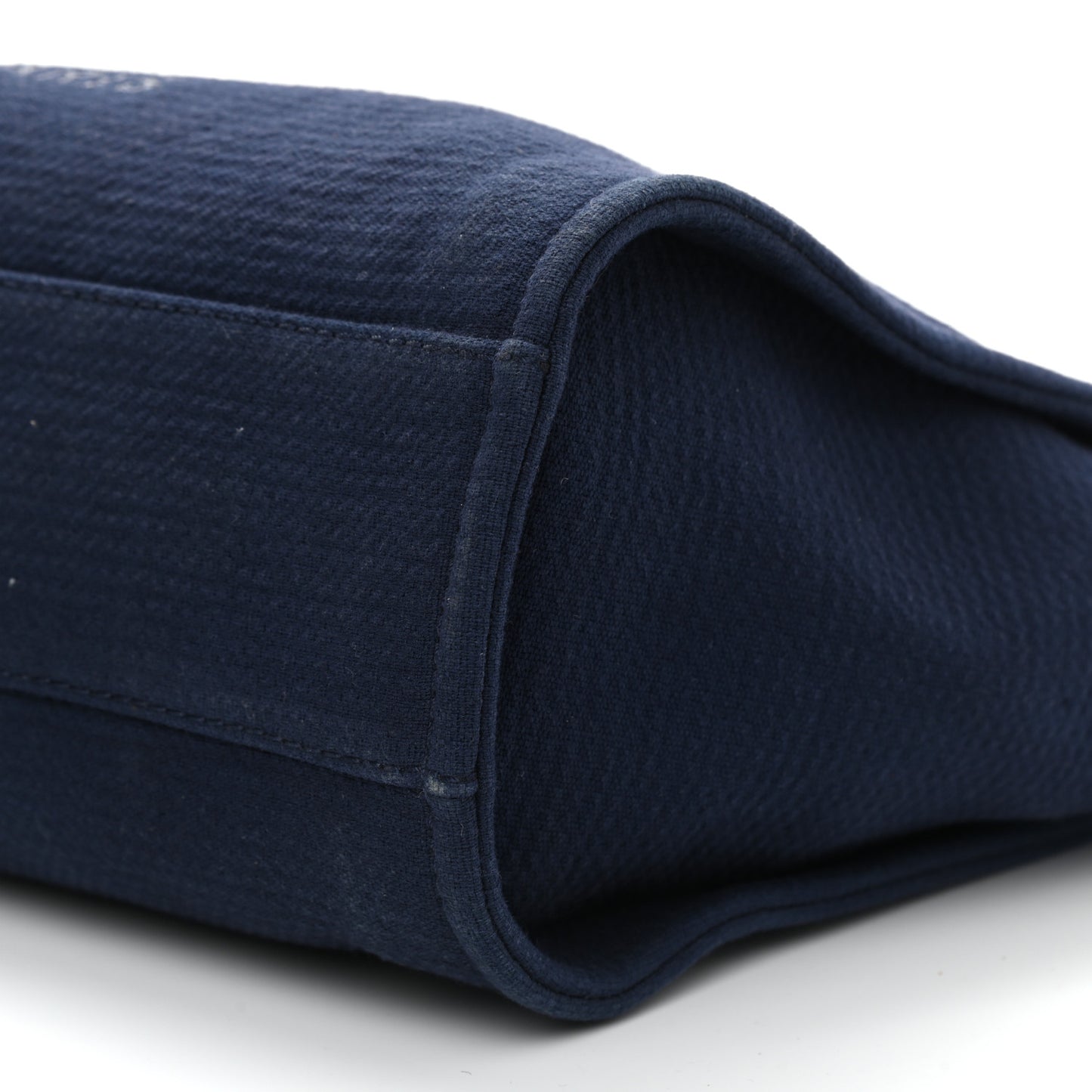 Mixed Fibers Small Deauville Tote Navy