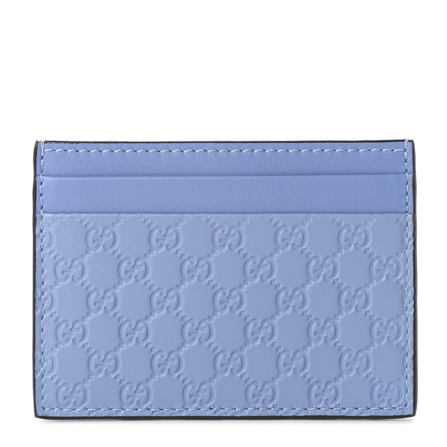 Microguccissima Card Holder Mineral Blue