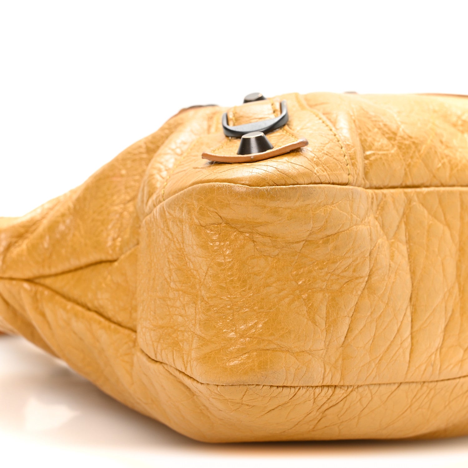 Balenciaga Agneau Classic Hardware First Jaune Moutarde 10 of 11