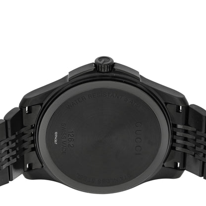 Gucci PVD Stainless Steel 44mm G-Timeless Quartz Watch Black 4 of 4