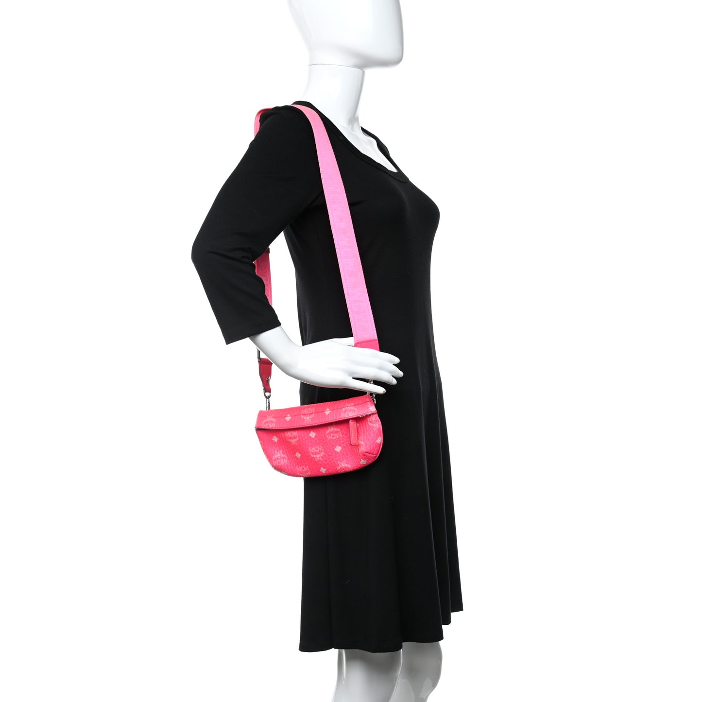 Visetos Mini Crossbody Neon Pink