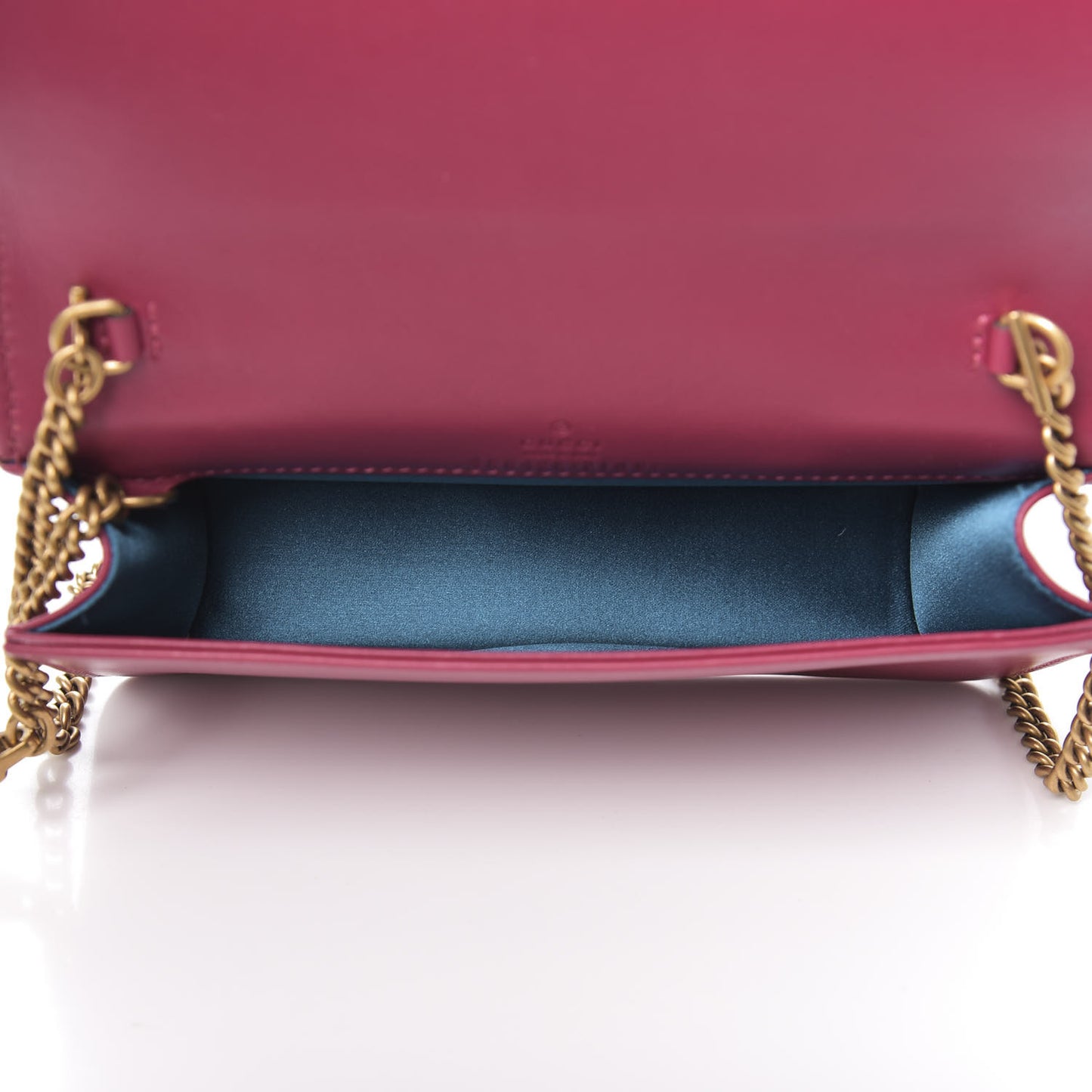 Velvet Matelasse Love Embroidered GG Marmont Mini Bag Light Raspberry Rose