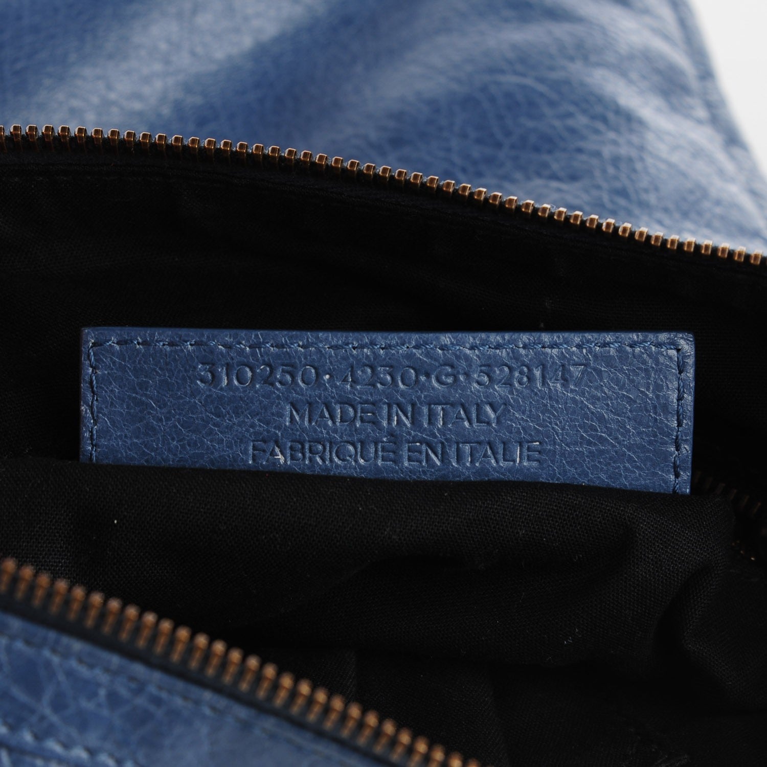 Balenciaga Agneau Classic Hardware Flat Crossbody Bleu Persan 5 of 11