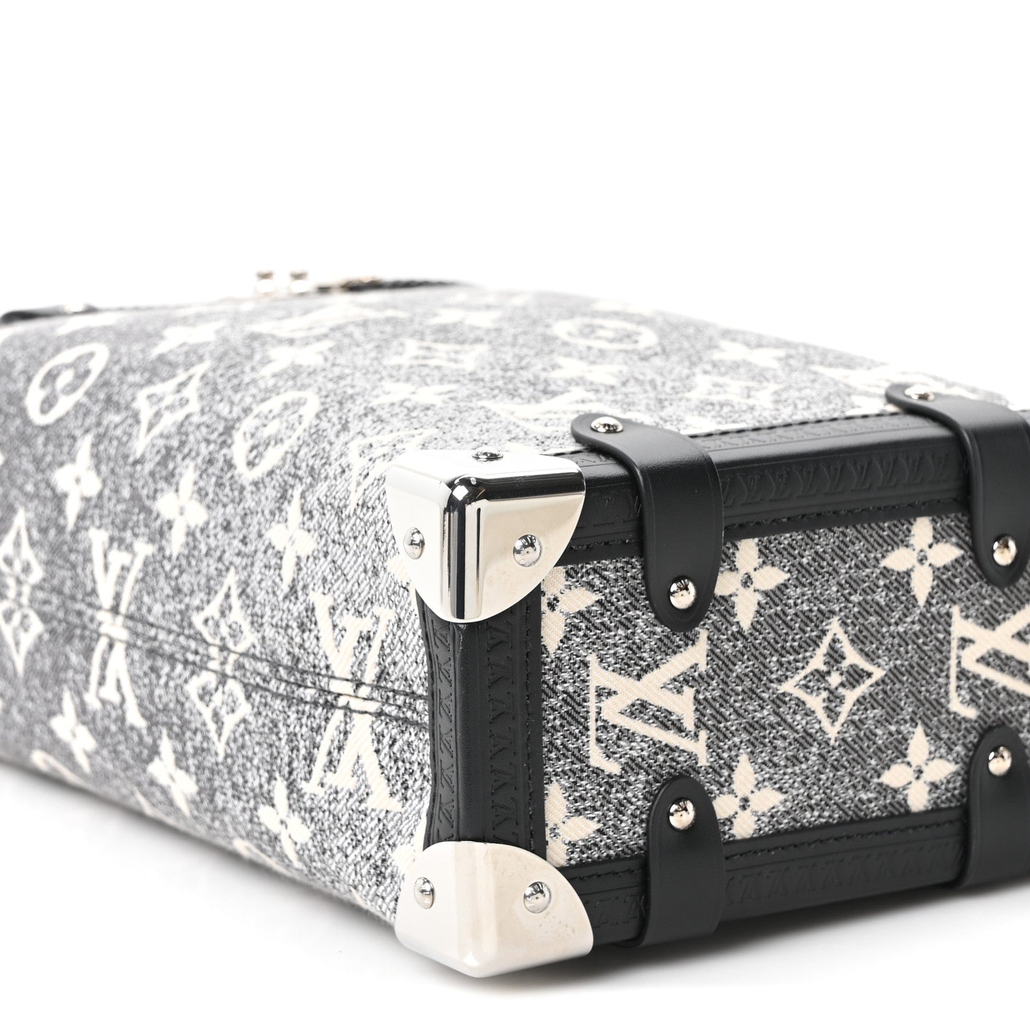 Louis Vuitton Monogram Jacquard Denim Side Trunk Grey 9 of 9