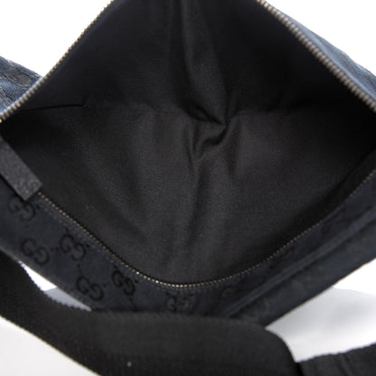 Gucci GG Monogram Double Pocket Belt Bag Black 4 of 7
