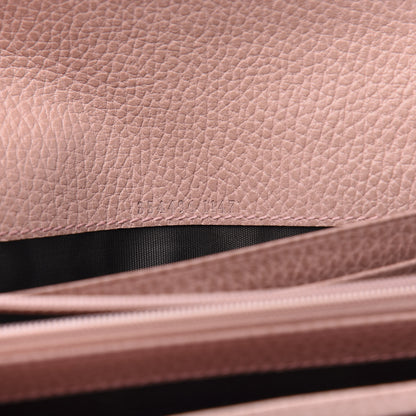 Gucci Dollar Calfskin Swing Continental Wallet Soft Pink 7 of 10