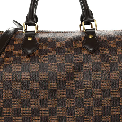 Louis Vuitton Damier Ebene Speedy Bandouliere 35 8 of 12