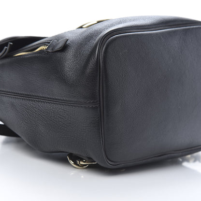 Chloe Suede Calfskin Medium Faye Backpack Black 8 of 14