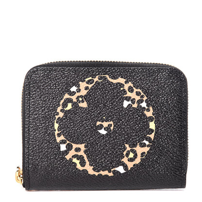 Louis Vuitton Monogram Giant Jungle Zippy Coin Purse Black 1 of 8