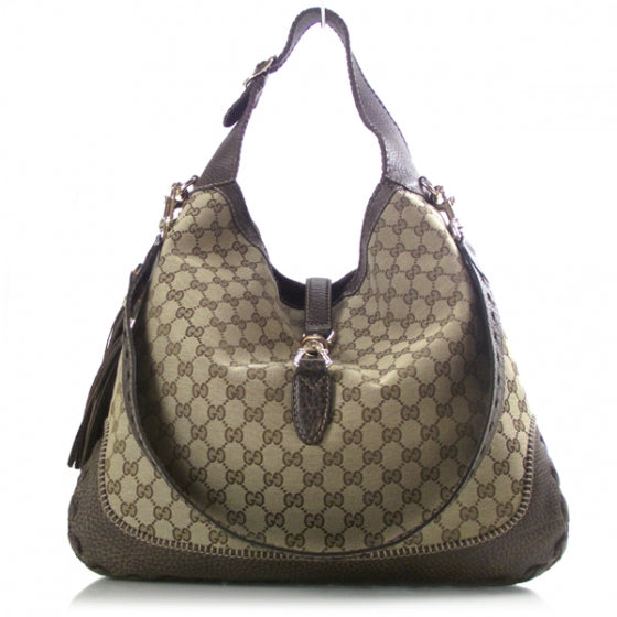 Monogram Large New Jackie Shoulder Bag