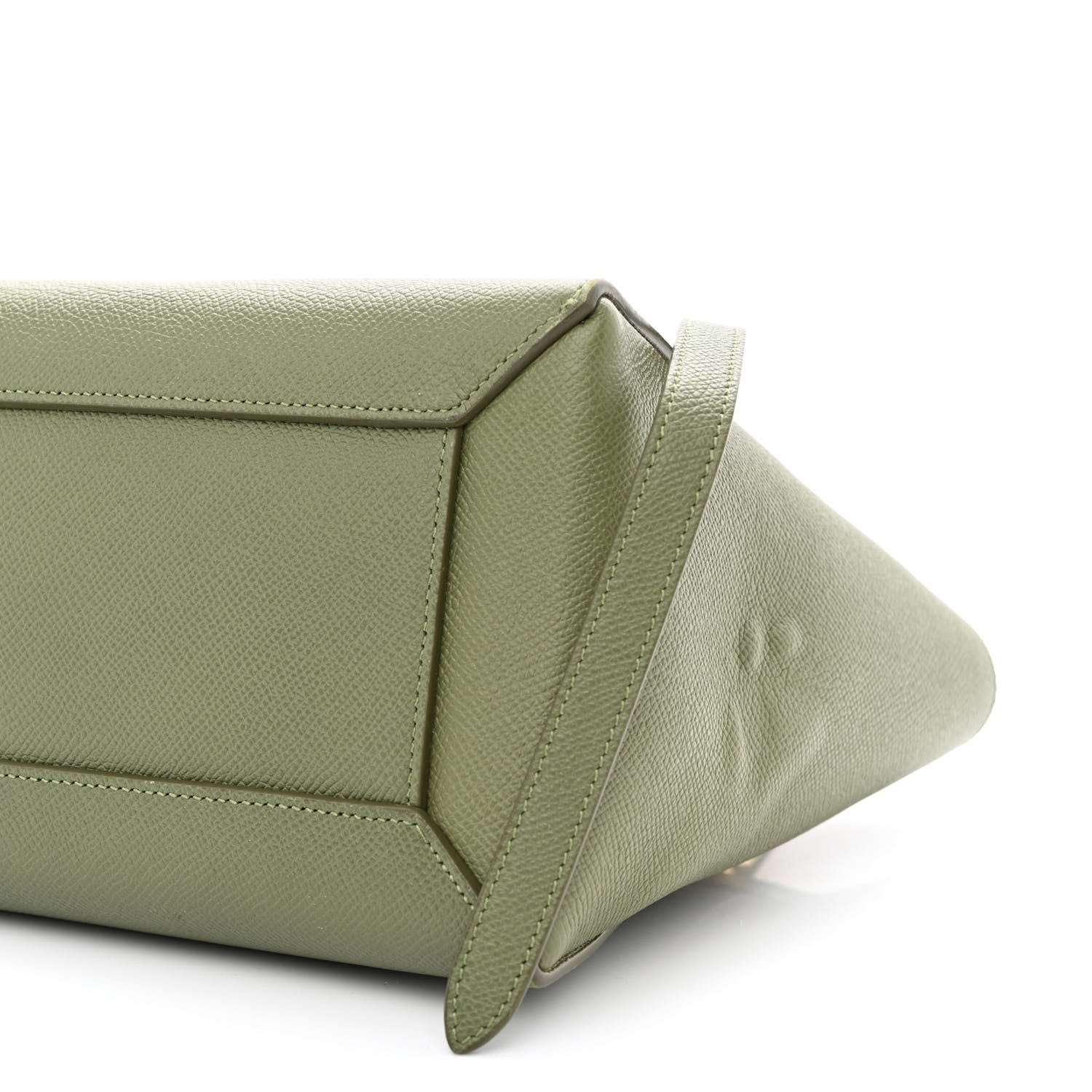 Celine Grained Calfskin Micro Belt Bag Army Green 10 of 11