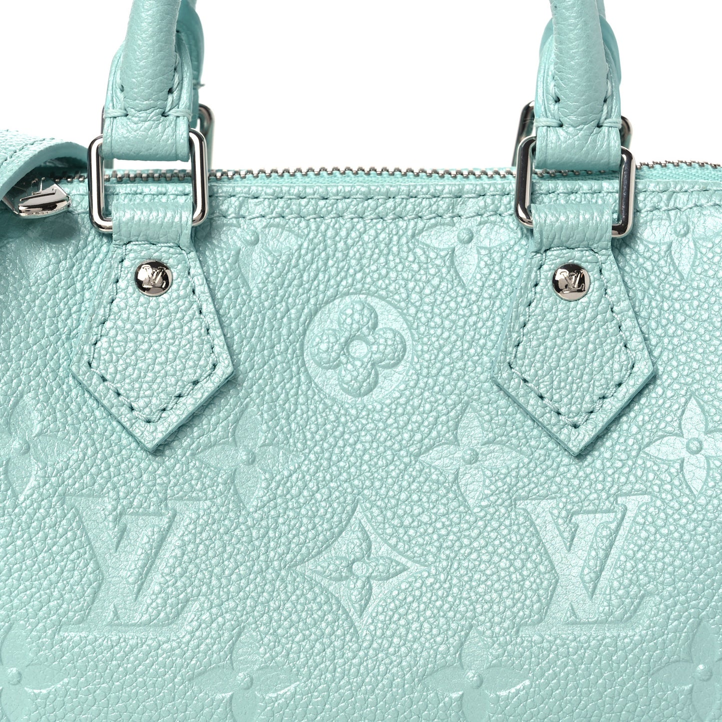 Empreinte Monogram Nano Speedy Pearly Lagoon Turquoise