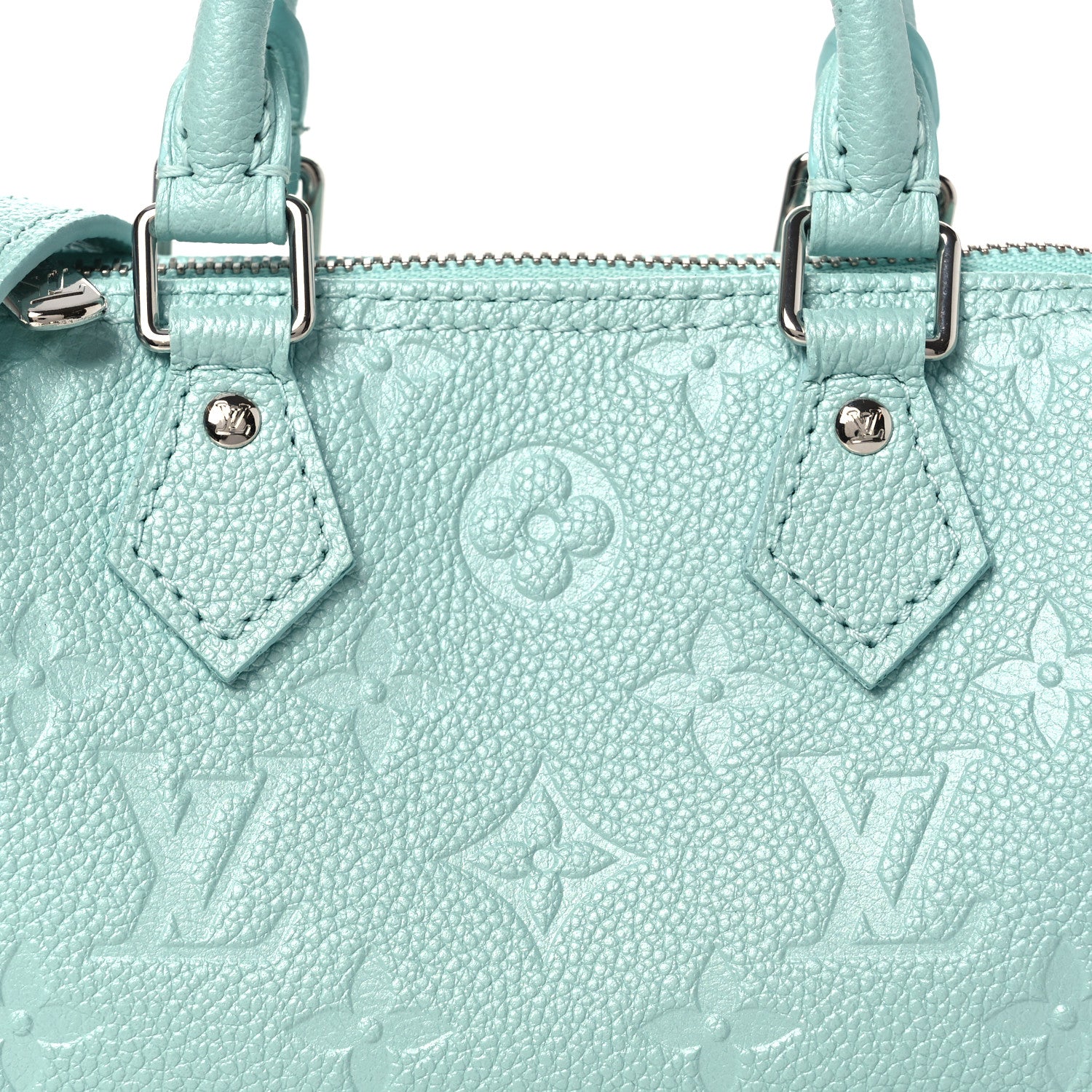 Louis Vuitton Empreinte Monogram Nano Speedy Pearly Lagoon Turquoise 7 of 9