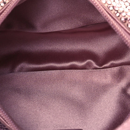 Prada Satin Crystal Mini Re-Edition 2000 Bag Alabastro 5 of 12