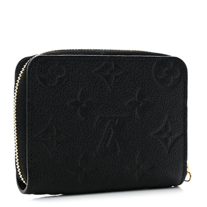 Louis Vuitton Empreinte Zippy Coin Purse Black 3 of 7
