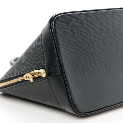 Louis Vuitton Epi Alma PM Black 10 of 11
